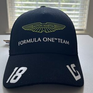 Aston Martin Aramco Cognizant Official Lance Stroll Hat